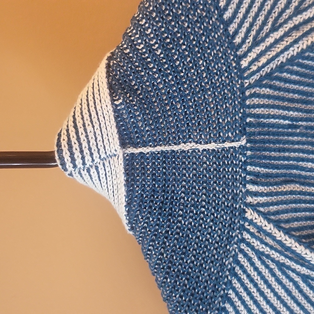 Lands' End women's Drifter Shaker  open cardigan sweater. Large.  Women's - Picture 4 of 8